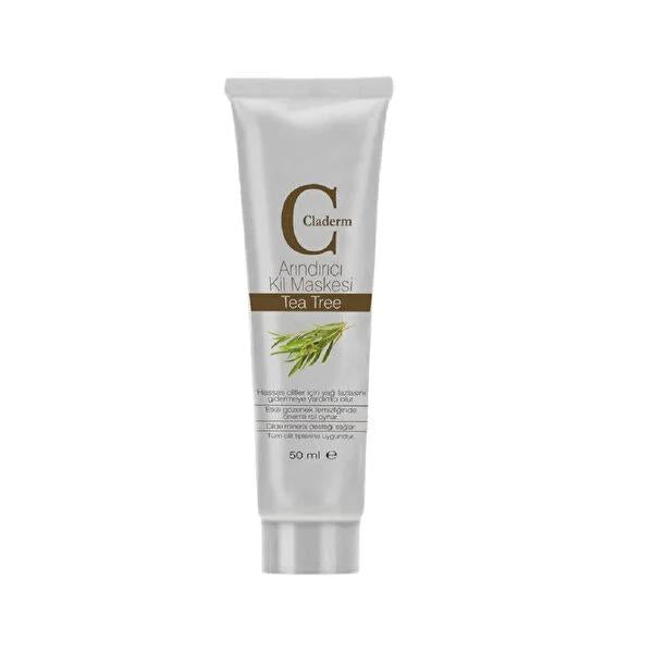 Claderm Clay Face Mask Cayagaci - Gentle Sensitive Skin Care &amp; Mineral Support - 1.69 fl oz