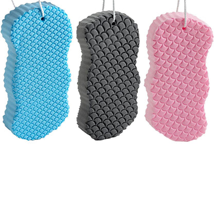 The Bath Bunny Soft Silicone Bath Sponge: Exfoliating Body Scrubber for Smooth Skin - Reusable &amp; Durable Skin Cleansing Sponge