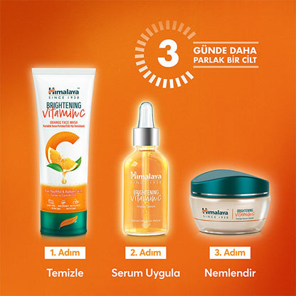 Himalaya Vitamin C Face Cream with Serum - Hydrating, Brightening, Natural Skincare for All Skin Types