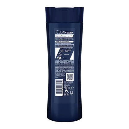 Clear Men: Intense Clean Anti-Dandruff Charcoal Shampoo - Deeply Cleanses Oily, Itchy Scalp &amp; Controls Dandruff for Men - 11.83 fl oz