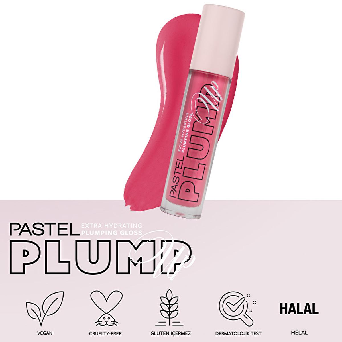 Pastel Profashion Plump Up Extra Hydrating Plumping Gloss - Vegan, Cruelty-Free Lip Gloss for Hydration &amp; Plumping