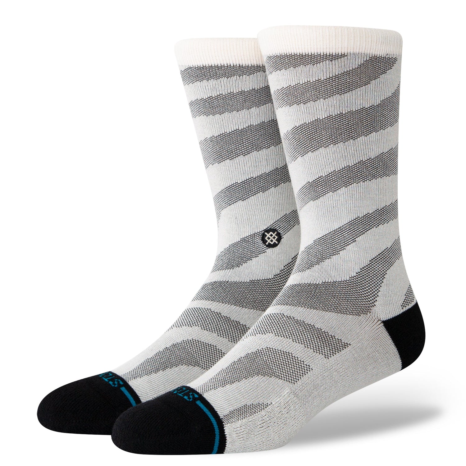 Stance Butter Blend Crew Sock - Torqued - Black