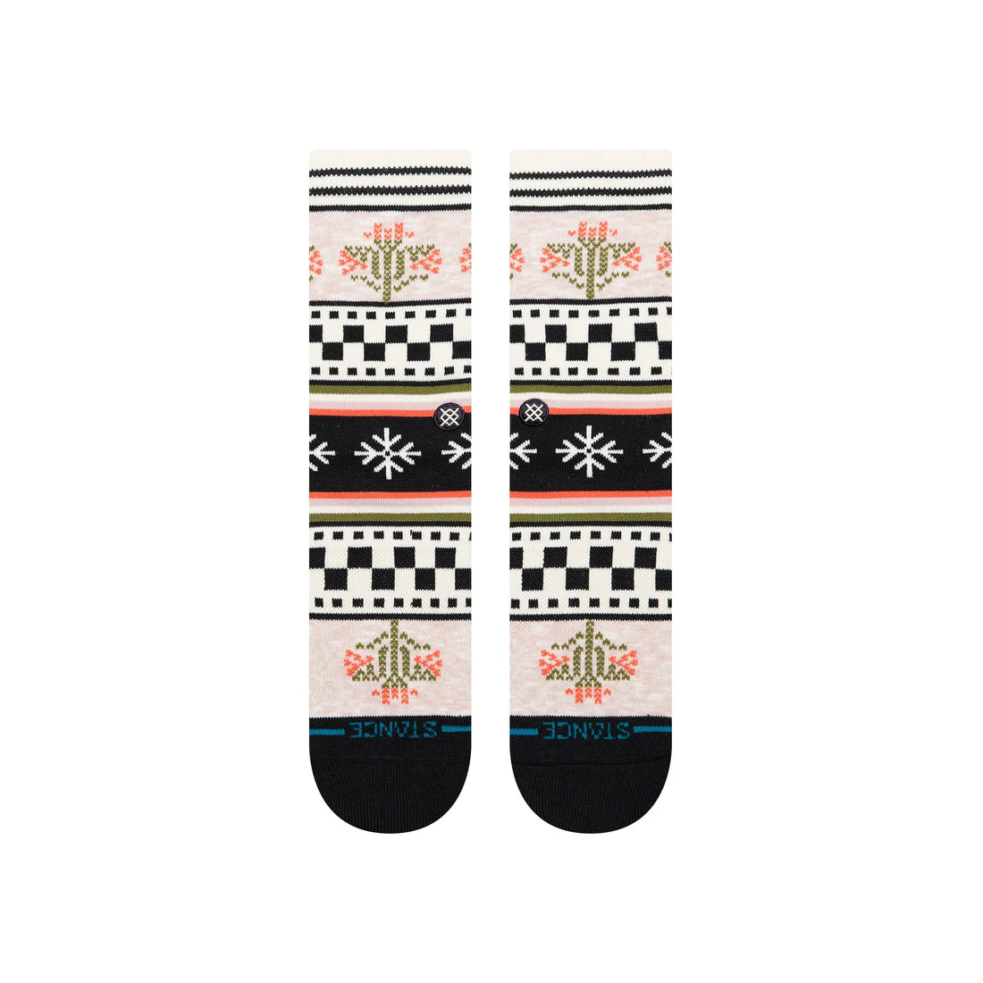 Stance Winterbloom Crew Sock - Lilac
