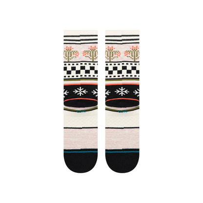 Stance Winterbloom Crew Sock - Lilac