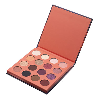 Beaulis Fun Serenade 16-Eyeshadow Makeup Palette - Nude &amp; Dark Shades, Matte &amp; Shimmer Finishes for Day &amp; Night Looks
