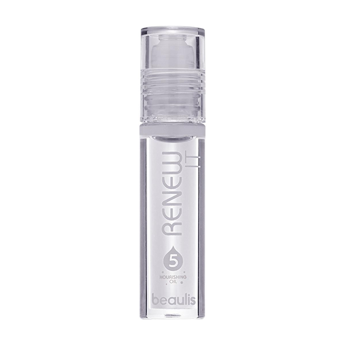 Beaulis Nourishing Lip Oil - Moisturizing Lip Care with Coconut, 4 Shades