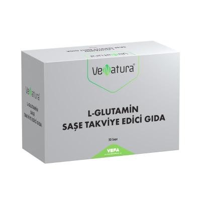 Venatura L-Glutamine Dietary Supplement - 30 Sachets for Muscle Recovery &amp; Wellness