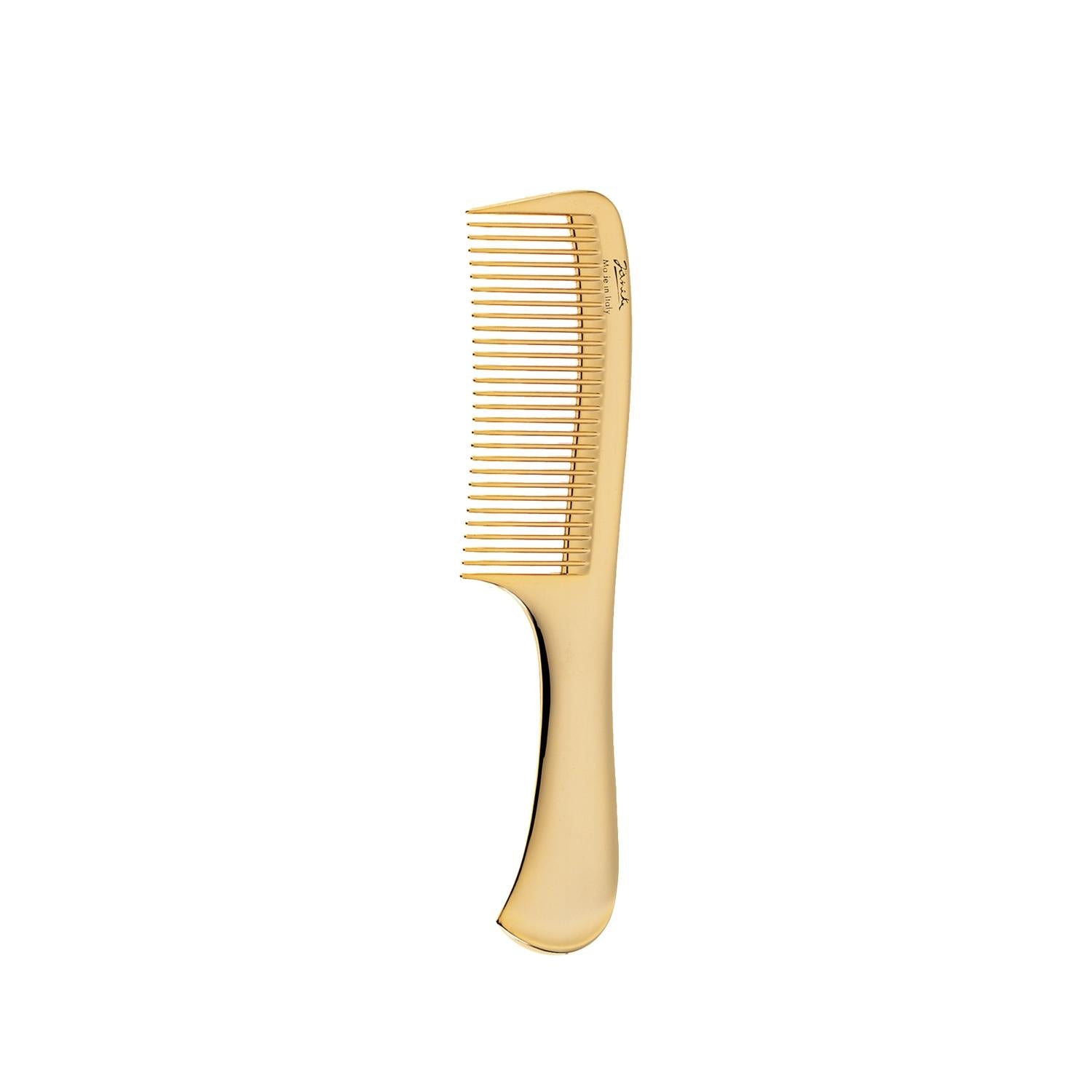 Janeke Gold Handle Comb AU825 - Elegant Styling Comb