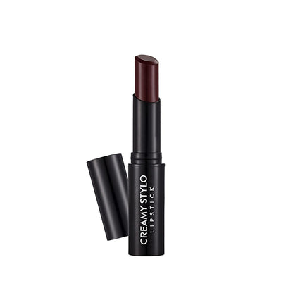 Flormar Creamy Stylo Lipstick - Moisturizing, Semi-Glossy Finish, Bordeaux Color