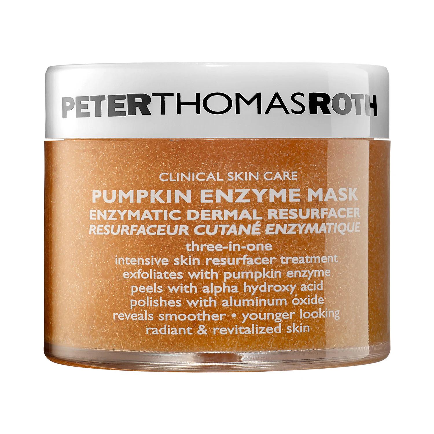 The Ordinary Pumpkin Enzyme Mask - Enzymatic Dermal Resurfacer for Dullness &amp; Uneven Texture - Gluten-Free, 3-in-1 Skincare Mask