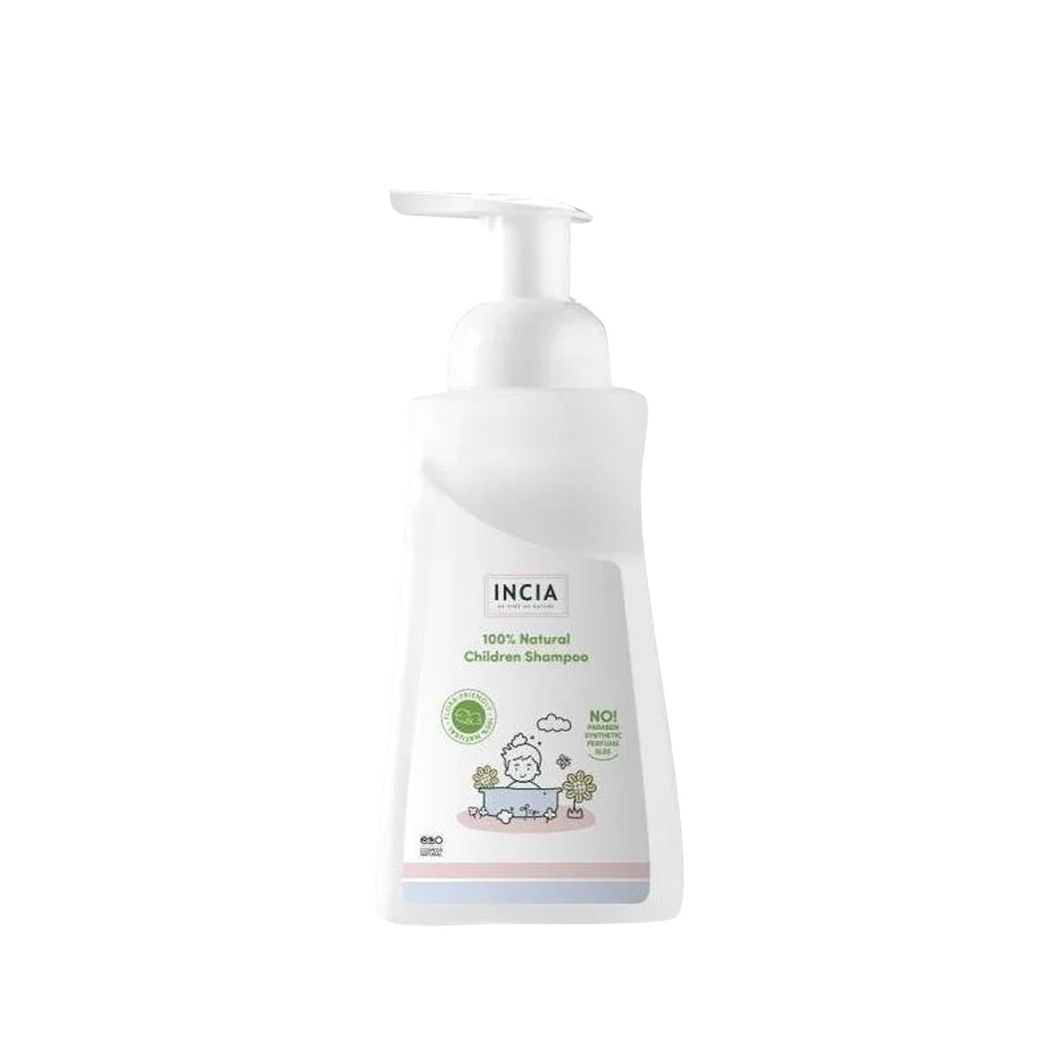 INCIA Natural Baby Shampoo, 100% Natural &amp; Gentle for Children - 11.83 fl oz