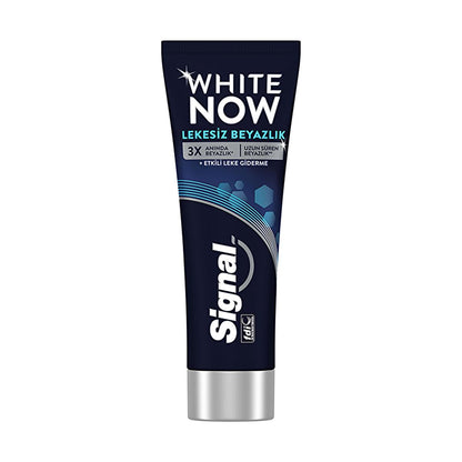 Signal White Now Whitening Toothpaste - Instant 3x Whitening, Stain Removal - 2.54 fl oz