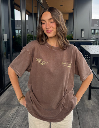 Walk by Faith Unisex Tee