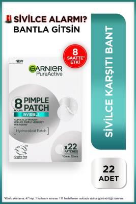 Garnier Pure Active: Anti-Acne Pore Strips with Salicylic Acid &amp; Tea Tree Oil - Blackhead Remover, Facial Cleanser (22 Strips)