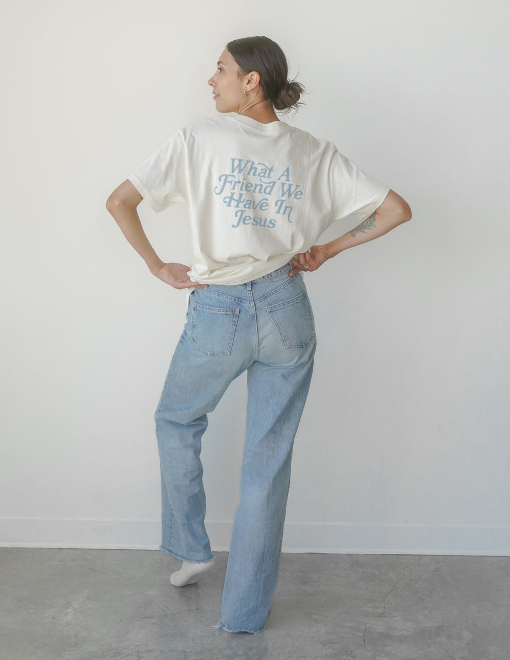What a Friend in Jesus Christian Unisex Tee