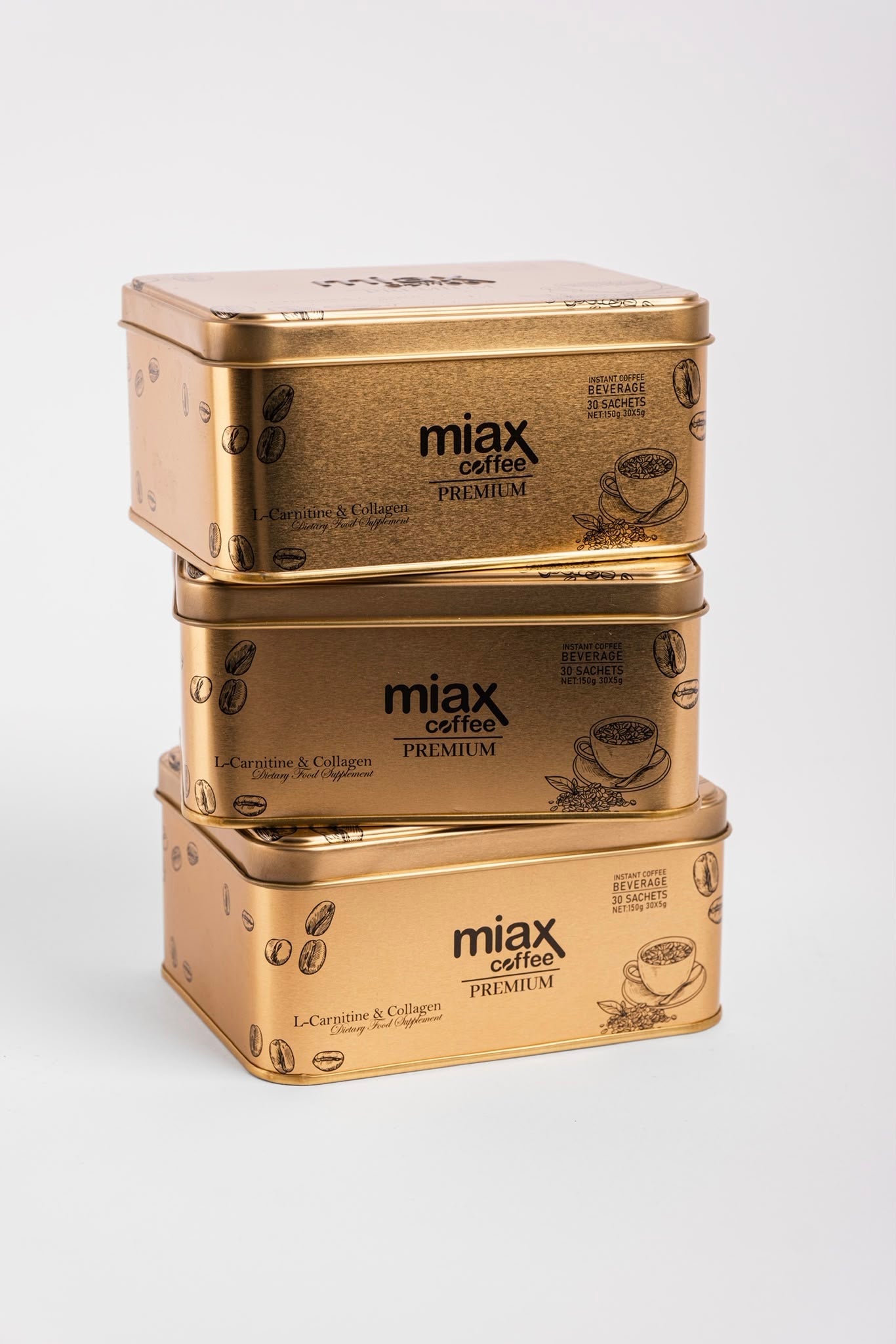 Miax Coffee - Herbal Instant Coffee Drink Mix