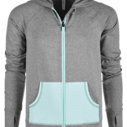 Ideology Big Girls Mesh-Pocket Hooded Jacket