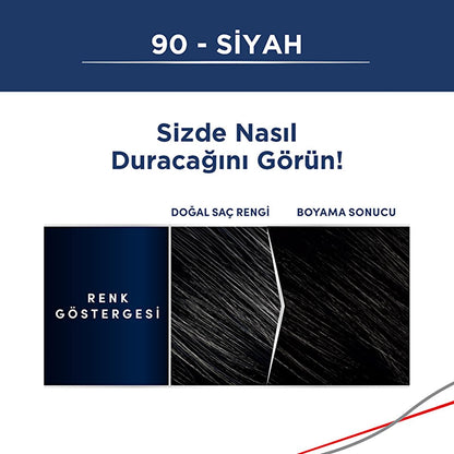Men Perfect Hair Dye - Quick &amp; Easy Application for Natural Look - Men&