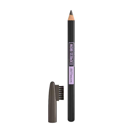 Maybelline Eyebrow Express Pencil Deep Brown - Long-Lasting Eyebrow Definition with Super Pigmented Formula