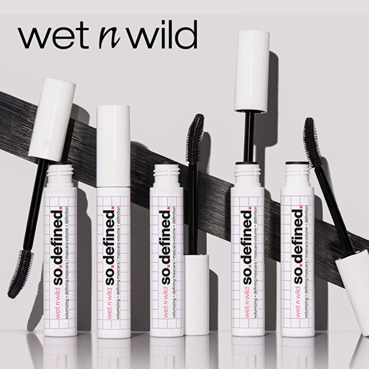 wet n wild Mega So Define Volumizing Mascara: Dramatic Volume, Definition &amp; Vitamin E for Lash Health