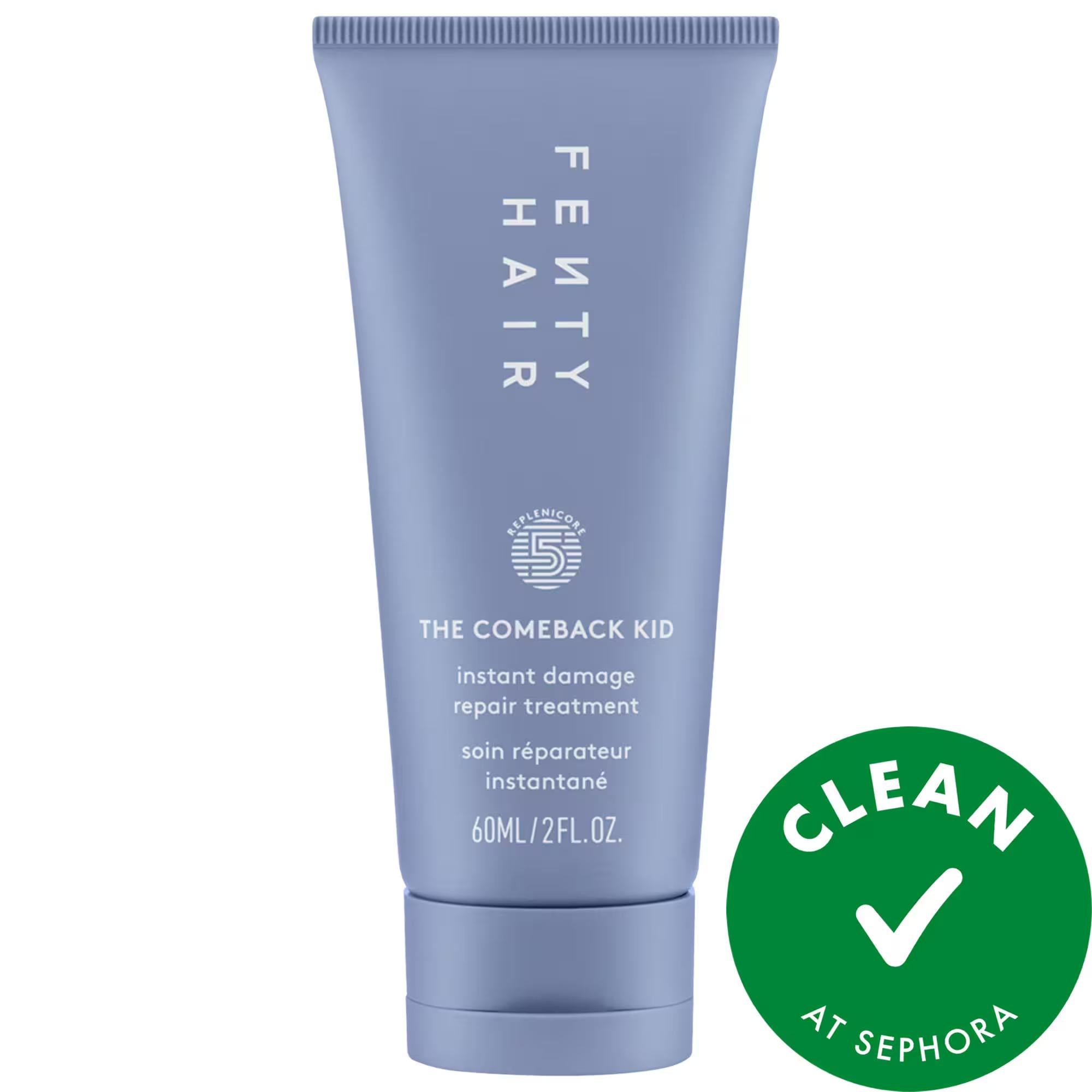 Fenty Hair: The Comeback Kid Mini - Instant Damage Repair Hair Treatment | Split End &amp; Breakage Solution - Vegan &amp; Cruelty-Free