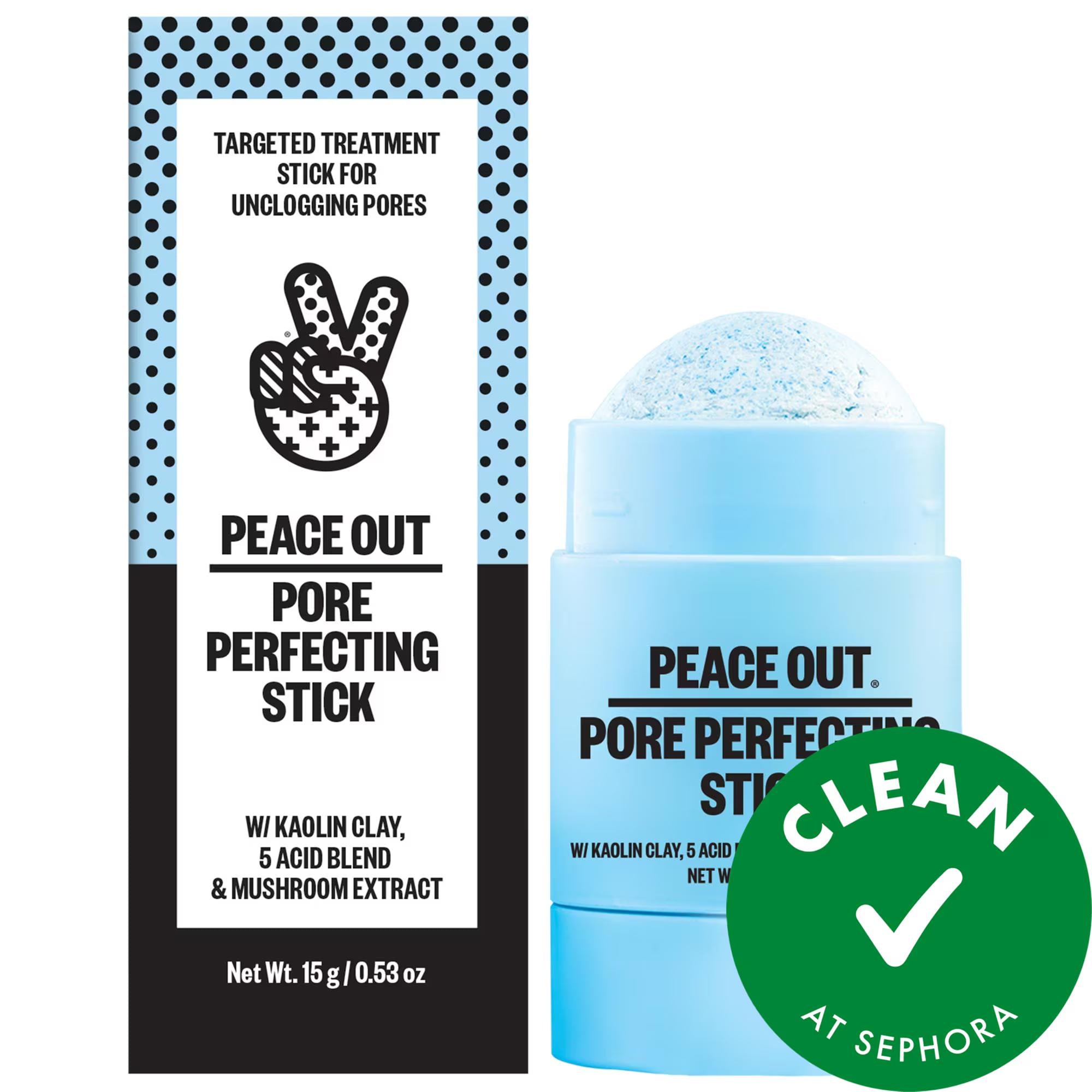 AHA Pore &amp; Blackhead Exfoliator Multitasking Treatment Stick - Vegan, Gluten-Free, Cruelty-Free Exfoliating Stick for Oily Skin