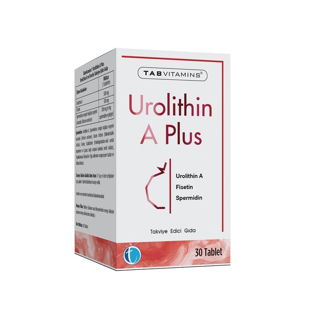 Tabvitamins Urolithin A Plus Dietary Supplement 30 Tablets