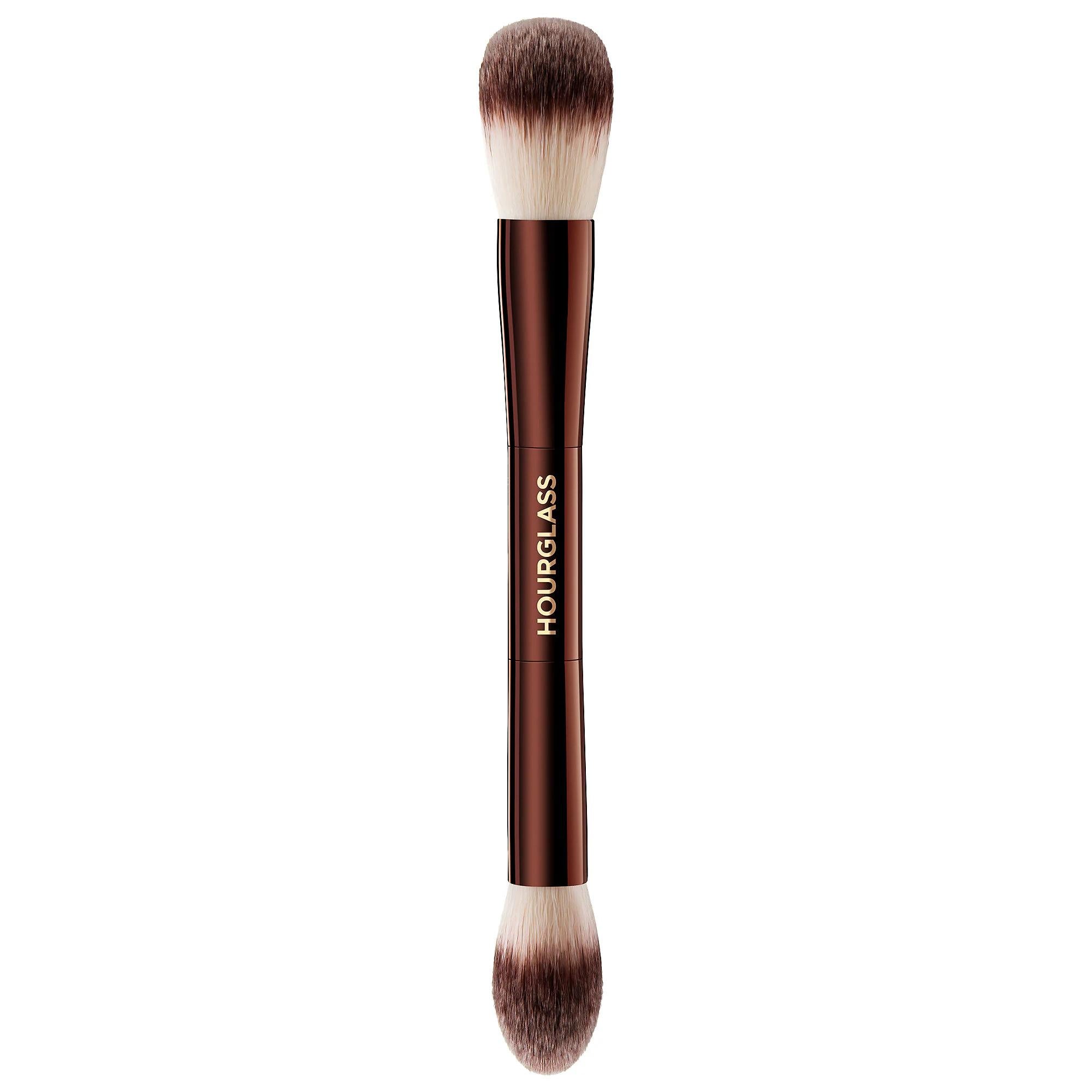 Ambient&amp;reg; Lighting Edit Brush - Double-Ended Makeup Brush with Taklon Bristles, Cruelty-Free, PETA-Approved