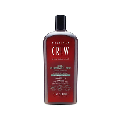 American Crew 3-in-1 Chamomile &amp; Pine Relaxing Shampoo 1000 ml