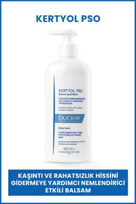 Ducray Kertyol P.S.O Moisturizing Balm - 400ml Daily Hydration for Dry Skin Relief &amp; Psoriasis Care