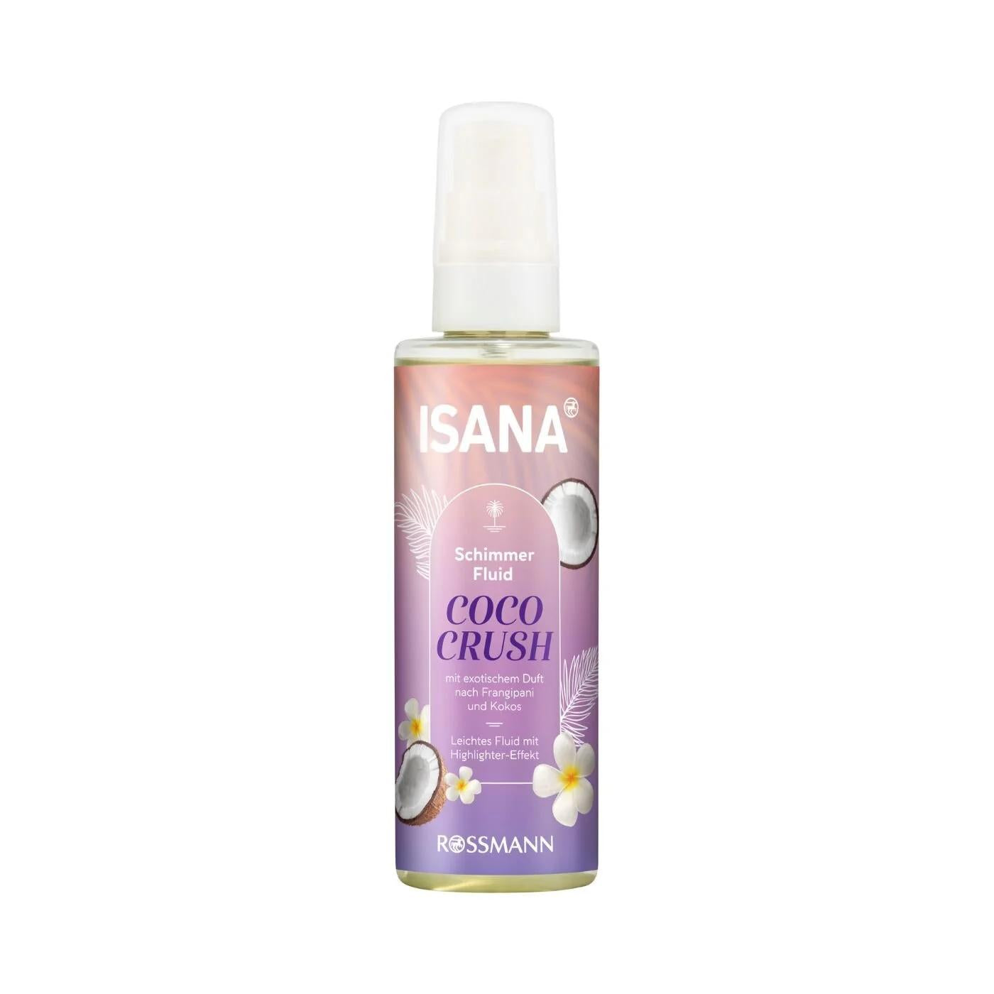 Isana Coco Crush Illuminating Body Cream for Glowing Skin 100 ml