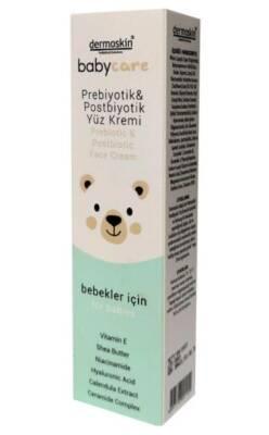 Dermoskin BabyCare Prebiotic &amp; Postbiotic Face Cream for Sensitive Skin - Natural, Moisturizing, Soothing Baby Skincare