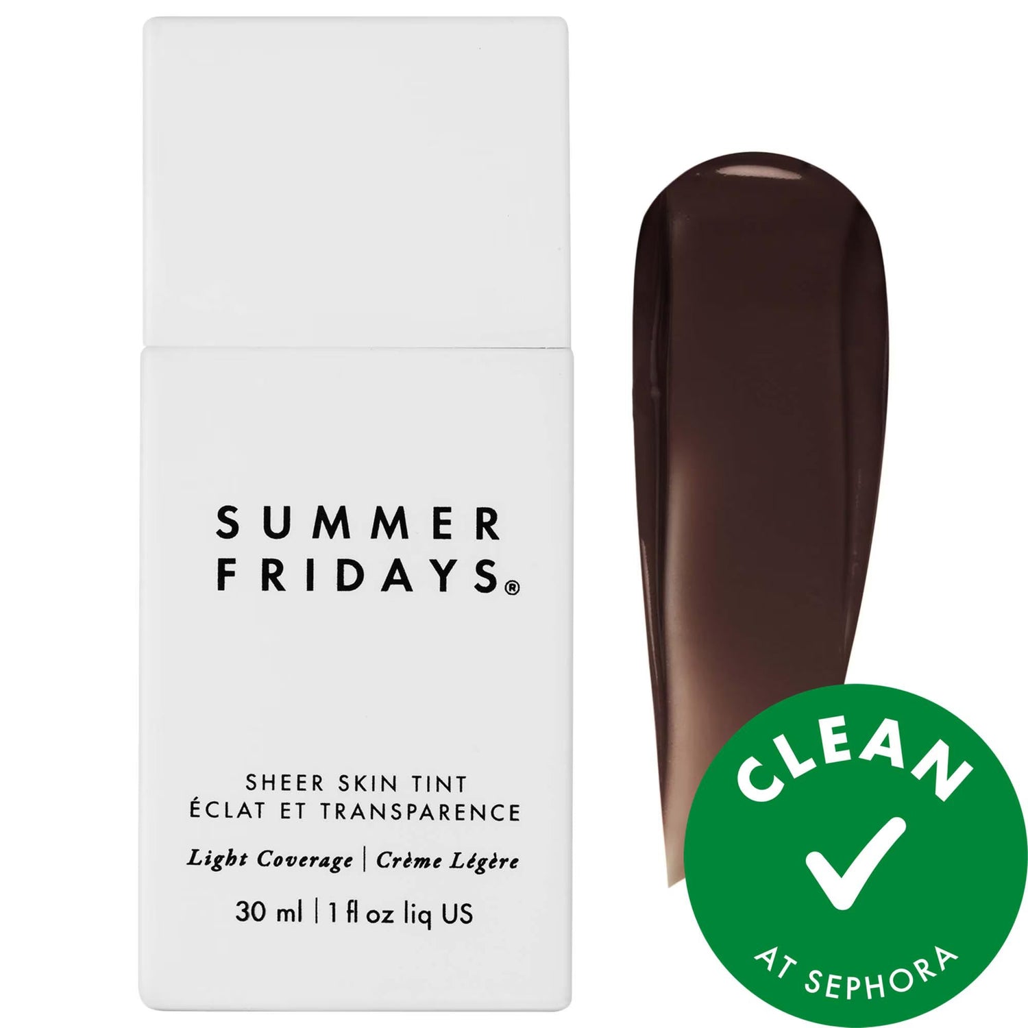 Sheer Skin Tint: Hyaluronic Acid + Squalane for Natural, Hydrated Light Coverage | Vegan &amp; Cruelty-Free