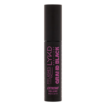 LYKD Grand Black Maskara - Volumizing &amp; Ultra Black Mascara for Dramatic Eye Makeup
