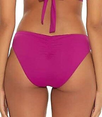 Becca Color Code Hipster Bikini Bottoms - Berry, Size Large