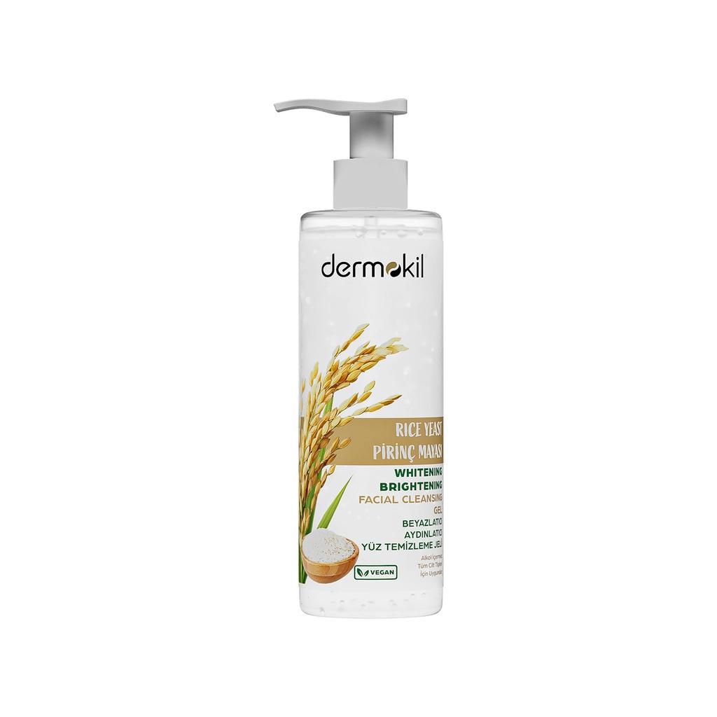 Dermokil Rice Ferment Brightening Face Cleansing Gel 200 ml