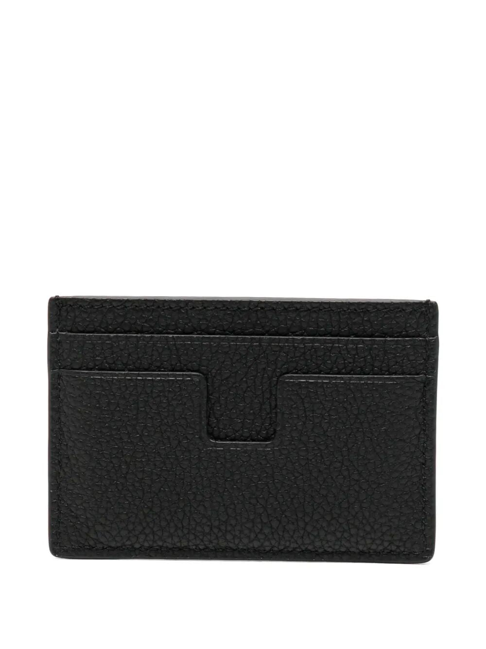 TOM FORD Grained Leather Card Holder - Mini Size
