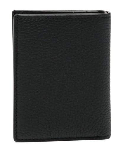 TOM FORD Mini Grained Leather Folding Card Holder