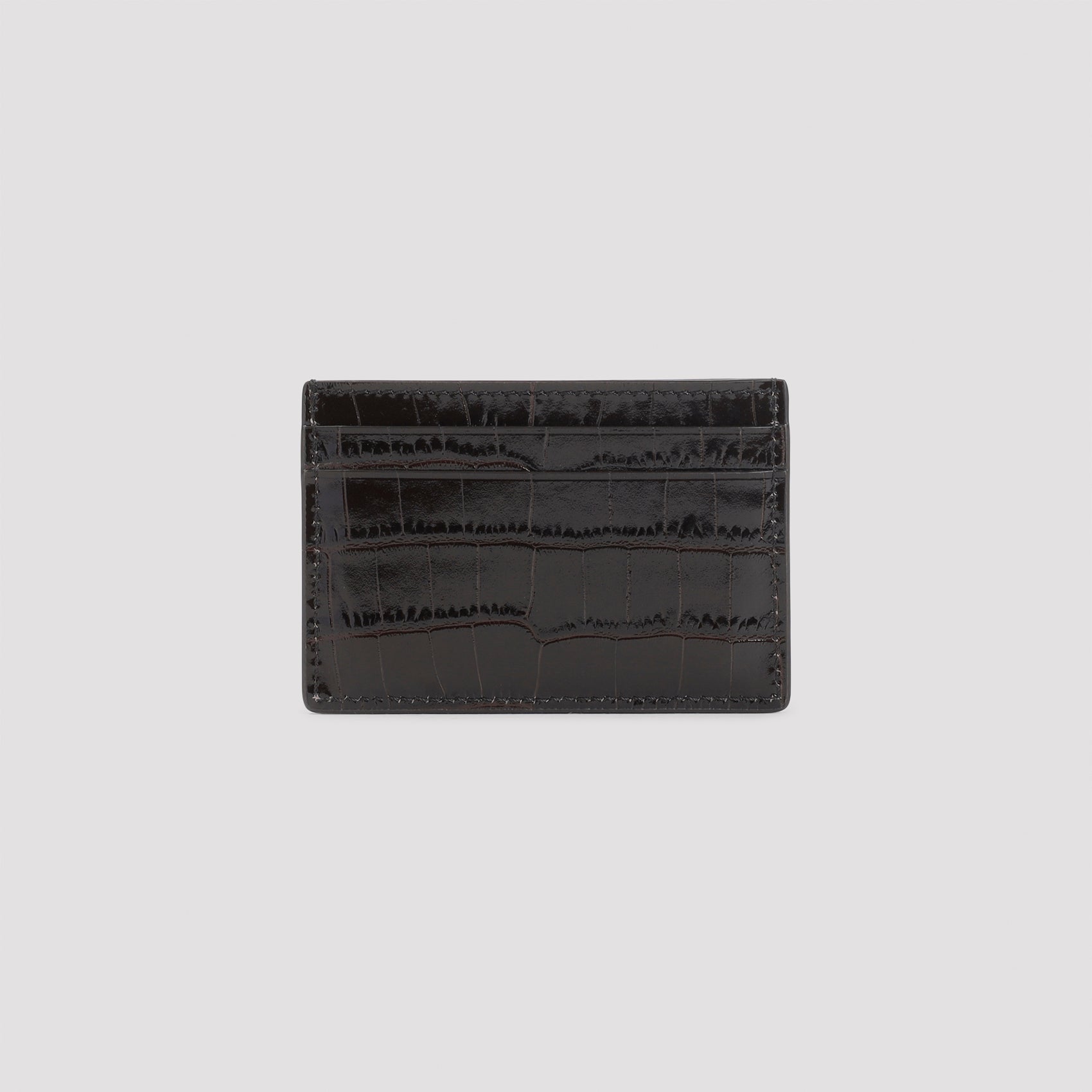 TOM FORD Mini Leather Credit Card Case - 100% Leather - FW25