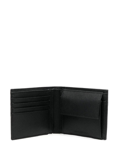 EMPORIO ARMANI Stylish Mini Bifold Wallet