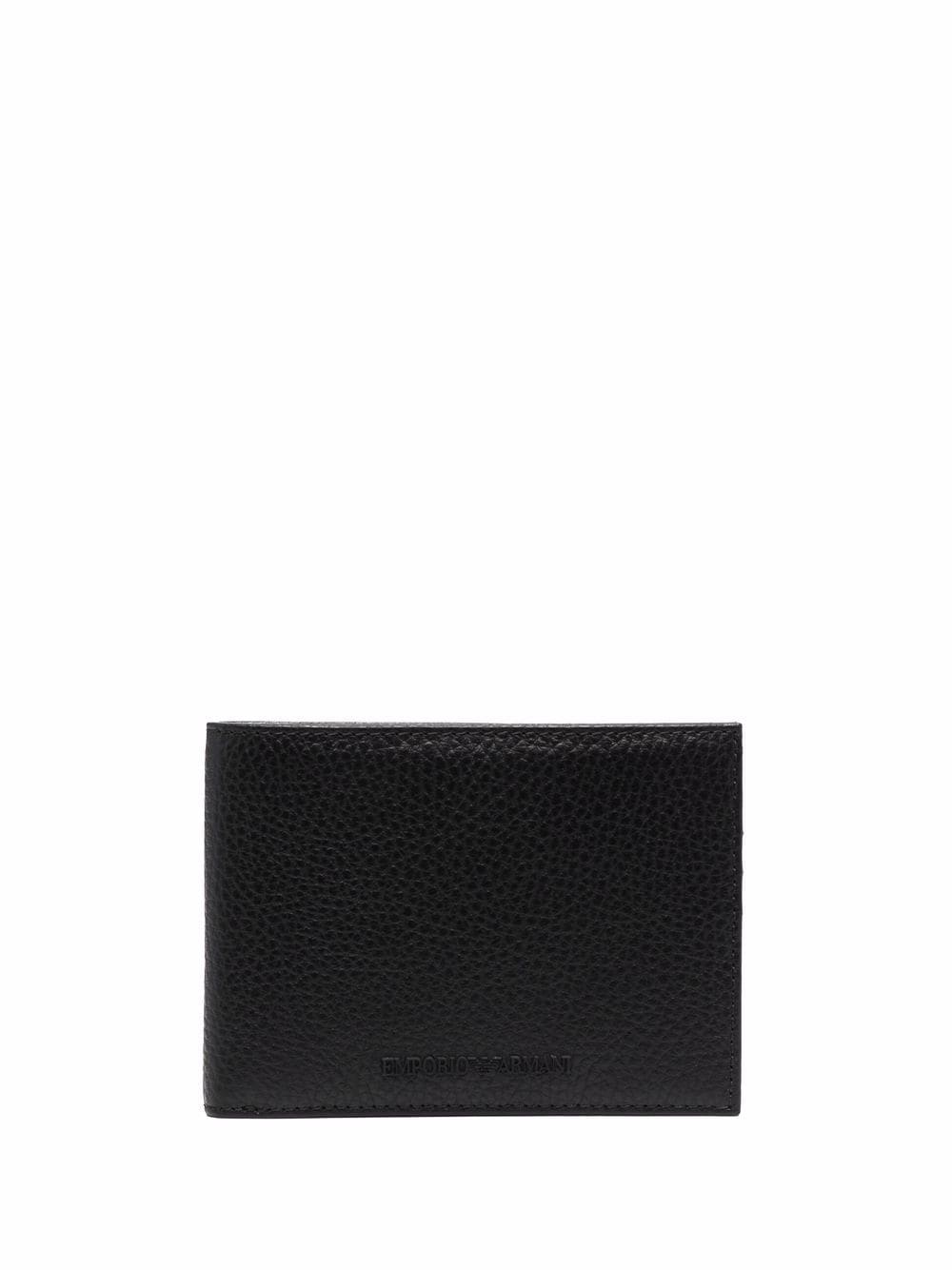 EMPORIO ARMANI Leather Bifold Wallet