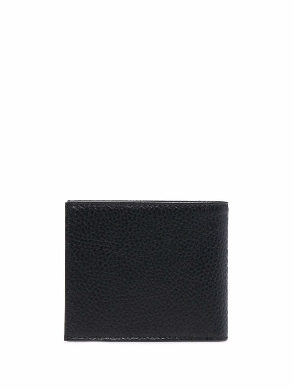 EMPORIO ARMANI Leather Bifold Wallet for Men - Mini Size