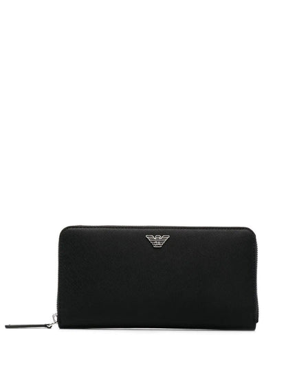 EMPORIO ARMANI Mini Leather Wallet for Men