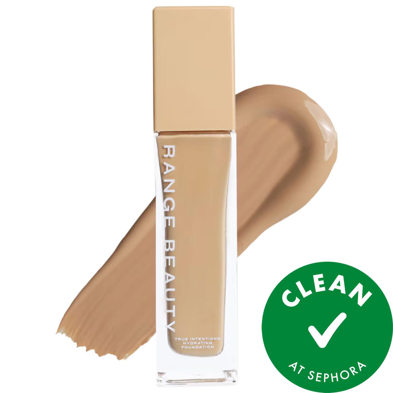 True Intentions Hydrating Foundation - Soothe &amp; Hydrate Sensitive Skin, Vegan &amp; Cruelty-Free