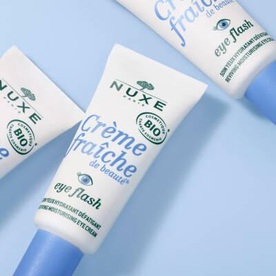 Nuxe Cr�me Fra”che de BeautŽ Eye Cream: Hydrates, Reduces Dark Circles &amp; Puffiness | Sensitive Skin Formula