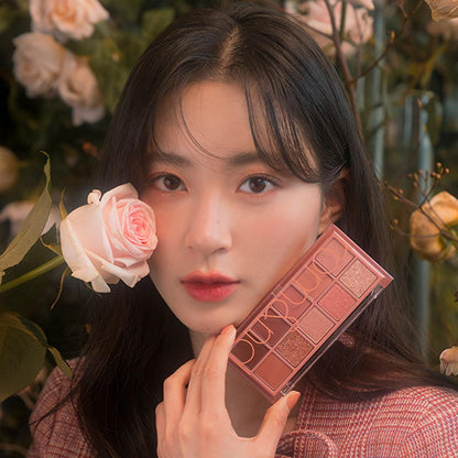 rom&amp;nd Better Than Palette: Rosebud Garden Eyeshadow Palette - Korean Makeup, Matte &amp; Shimmer, Long-Lasting Color