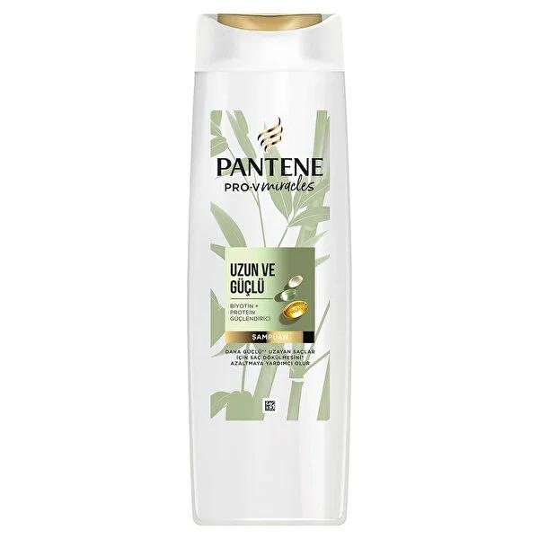 Pantene Pro-V Miracles Shampoo Bamboo and Biotin - Nourishing Hair Care for Dry &amp; Damaged Hair