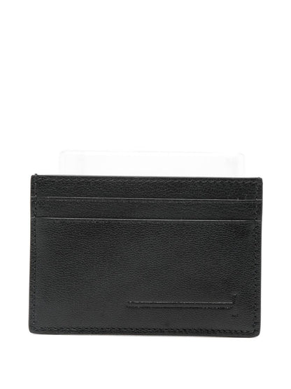 TOM FORD Mini Logo-Print Leather Cardholder