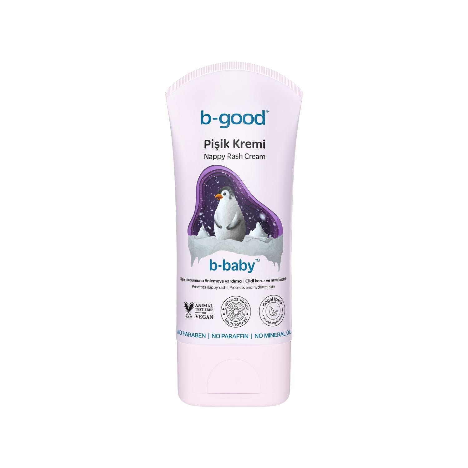 b-good b-baby Diaper Cream for Newborns - Gentle, Effective Rash Treatment &amp; Prevention - 50ml