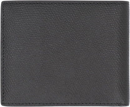 VALENTINO GARAVANI Mini Vlogo Signature Leather Wallet